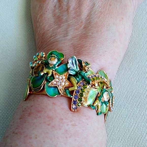 KIRKS FOLLY LUCK OF THE IRISH BRACELET - Picture 4 of 12